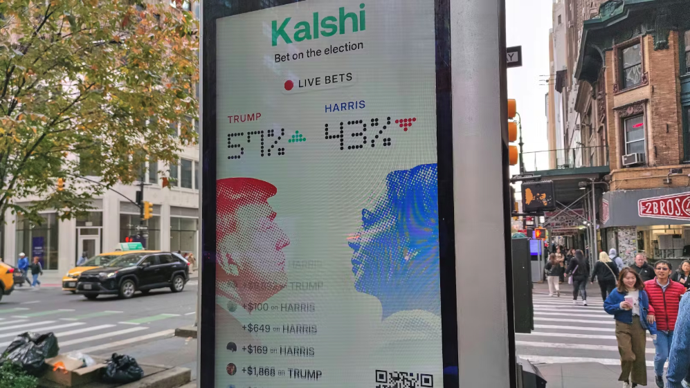 Kalshi Billboard Ad