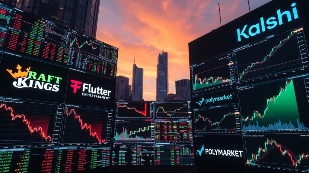 Prediction Market Stocks Soar Betting Market Stocks Sag