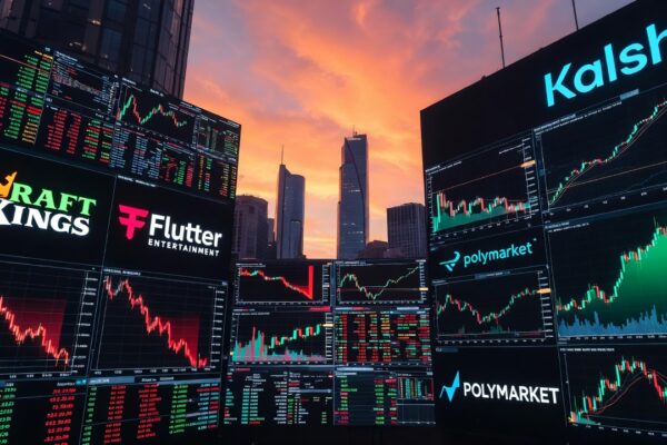 Prediction Market Stocks Soar Betting Market Stocks Sag