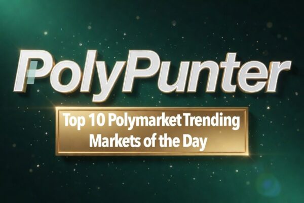 Polymarket Top 10 Trending Markets Feature