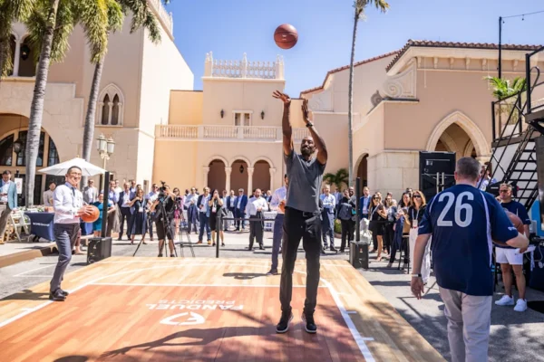 Scottie Pippen With CME Group