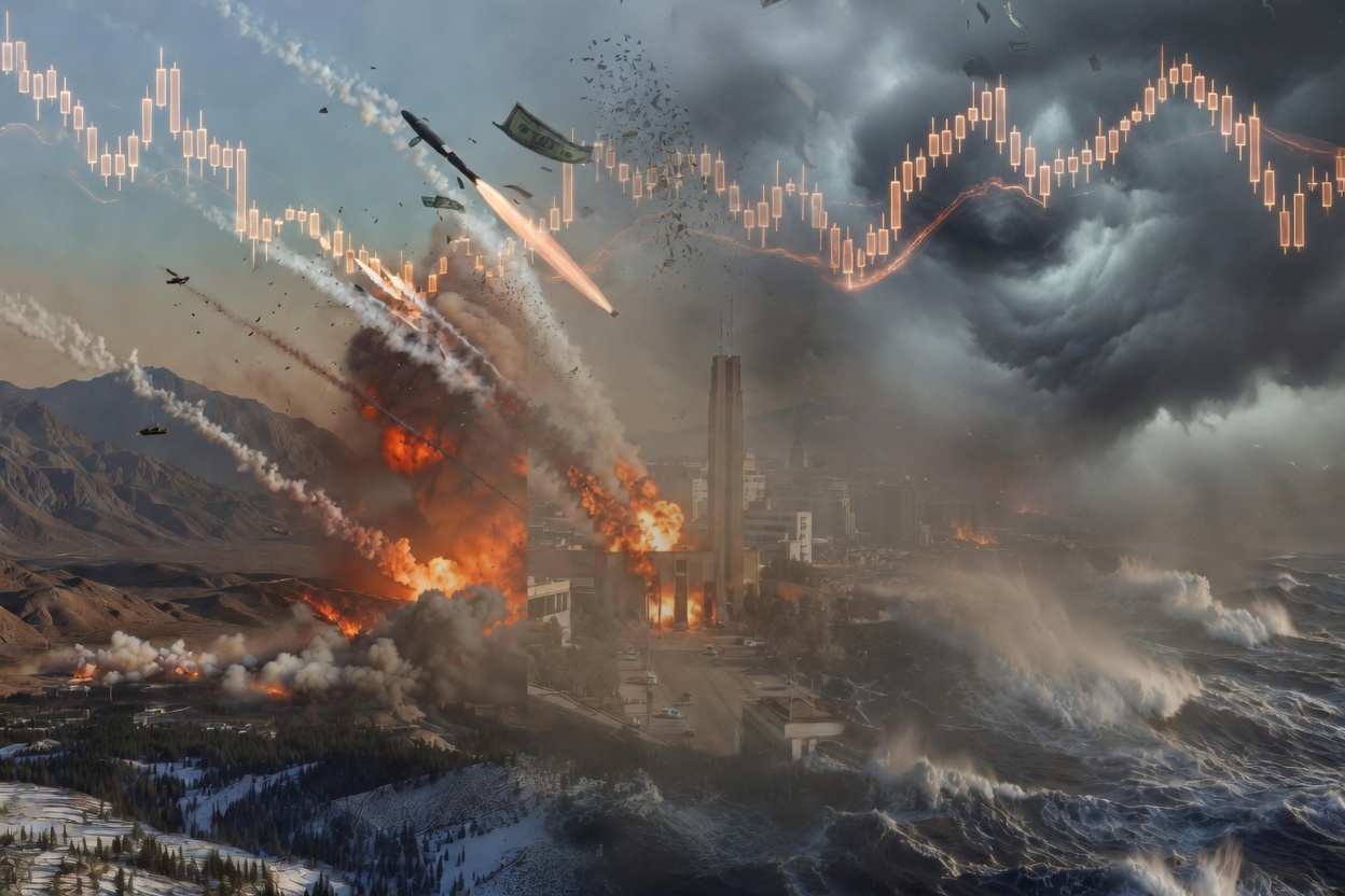 Geopolitical events blowing up on prediction markets