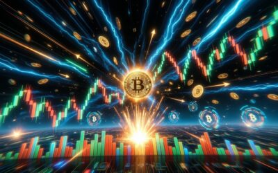 Ultra-Short 5- and 15-Minute Bitcoin Price Swing