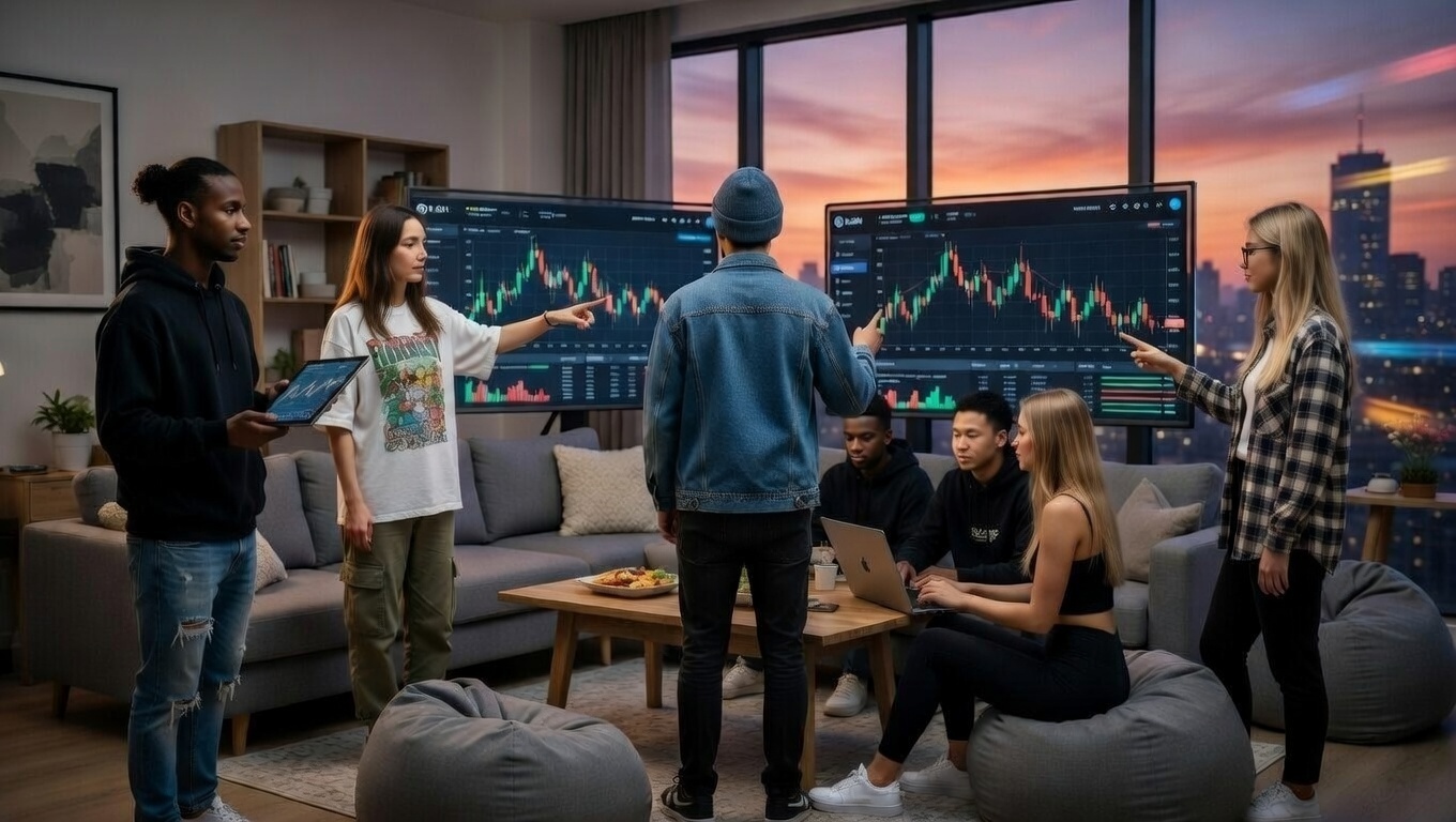 Young entrepreneurs getting into the prediction market business.