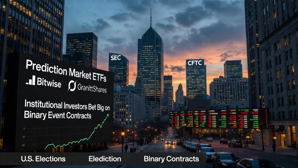 Prediction Market ETFs Proposed by Bitwise and GraniteShares Signal Institutional Legitimacy