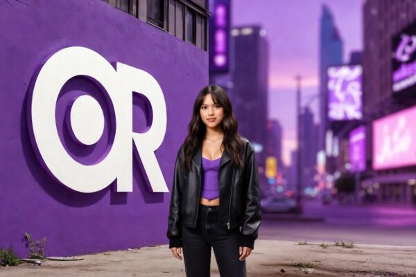 Olivia Rodrigo Purple Mural