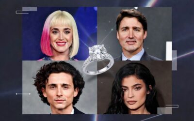 Katy Perry, Justin Trudeau, Timothée Chalamet, and Kylie Jenner