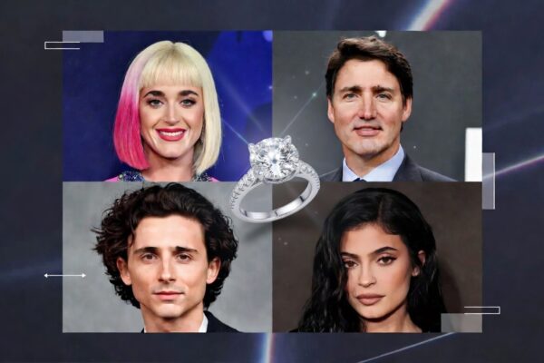 Katy Perry, Justin Trudeau, Timothée Chalamet, and Kylie Jenner