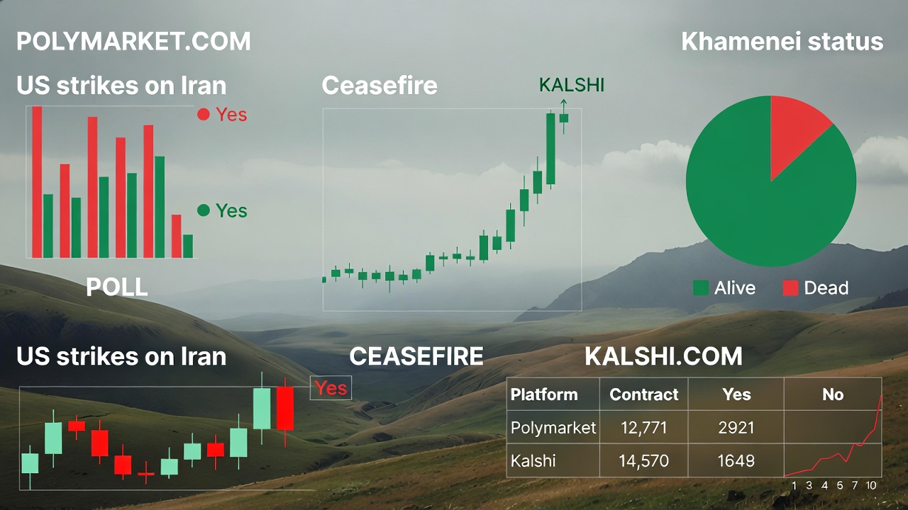 U.S. Iran Conflict Markets on Prediction Markets Resolving