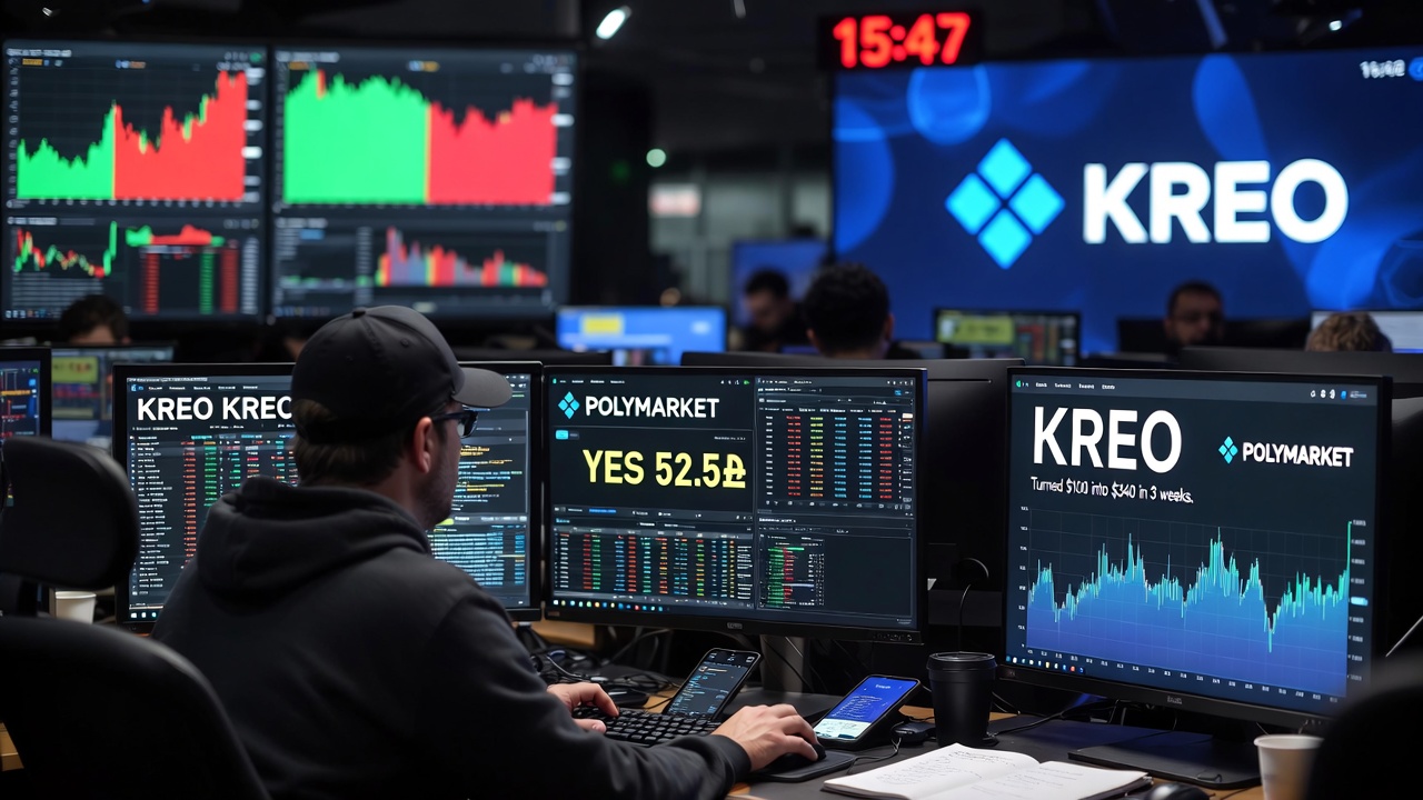Polymarket windfall using Kreo