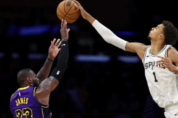 Wembayama Block of LeBron