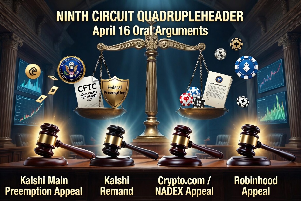 Ninth Circuit Quadrupleheader of Prediction Market Cases
