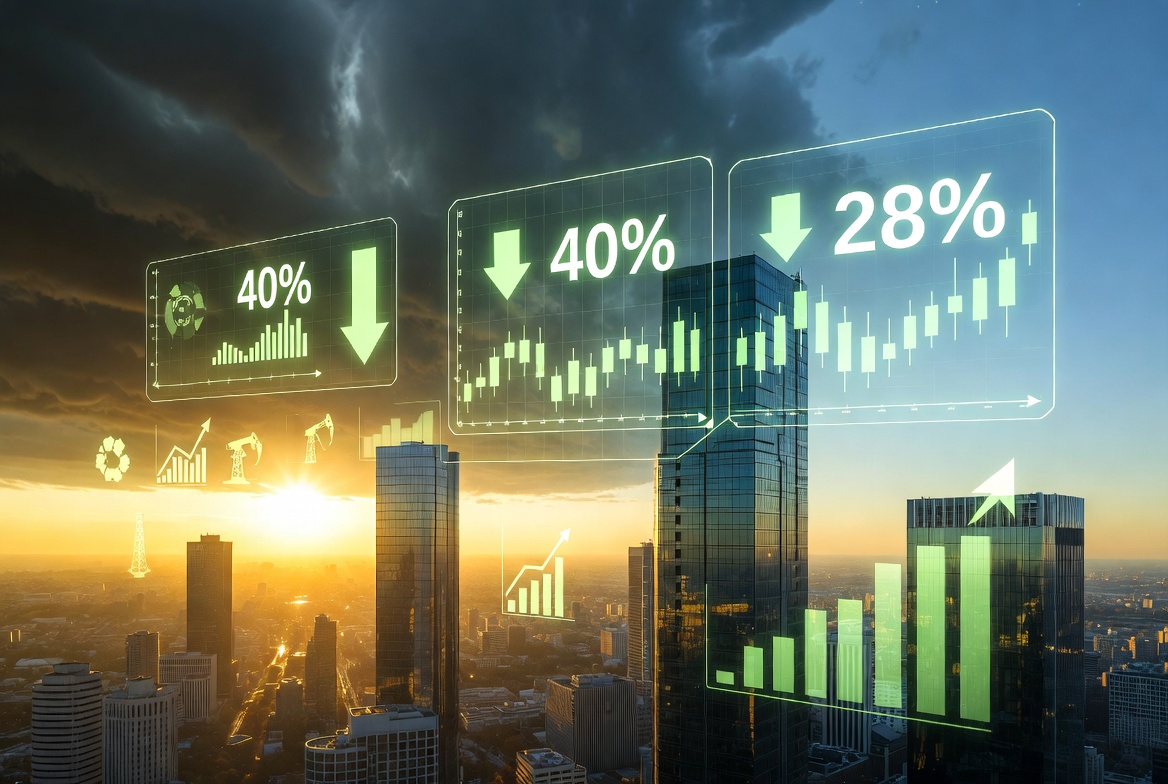 U.S. Recession Betting Drops to 28-Percent