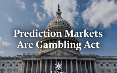 Prediction Markets Are Gambling Act