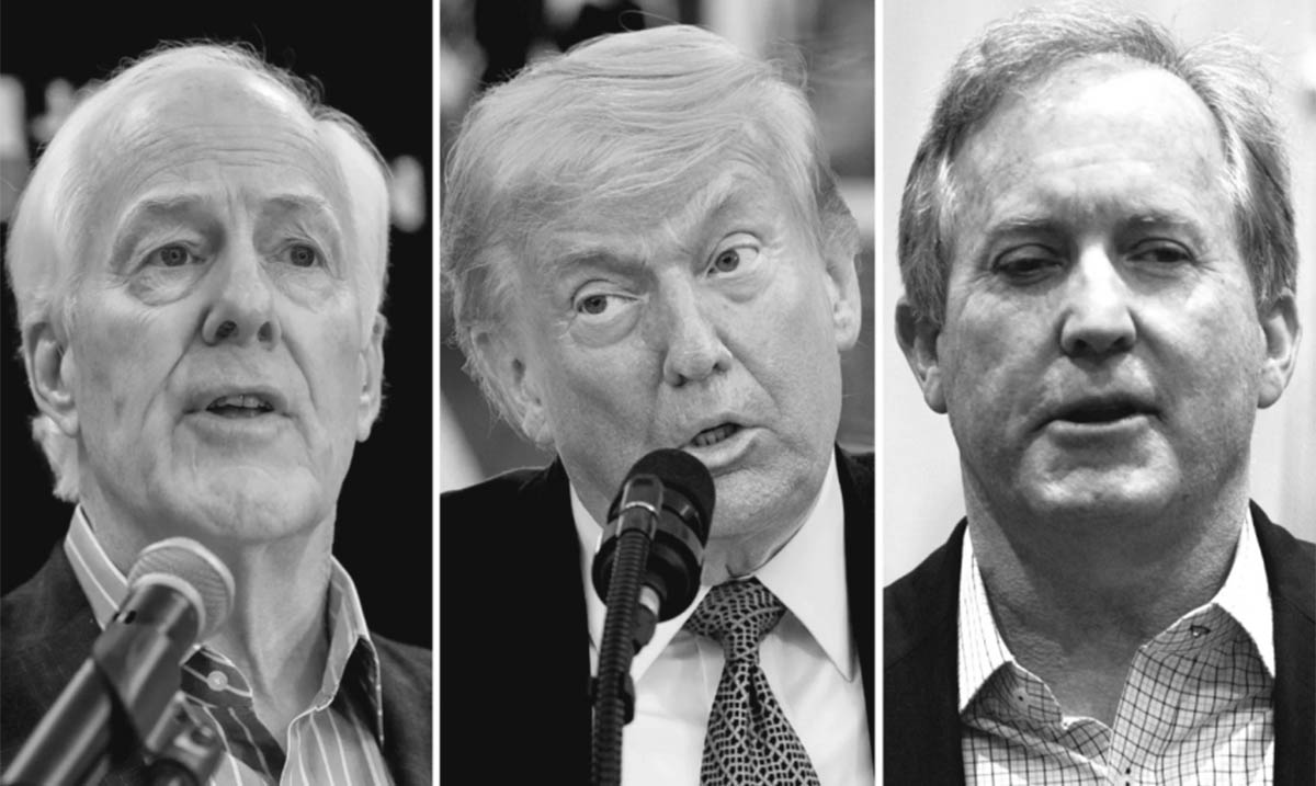 Cornyn Trump Paxton
