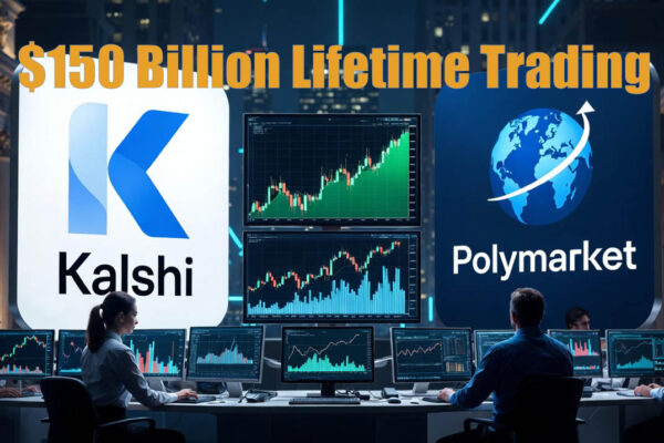 Polymarket Kalshi 150 Billion Milestone