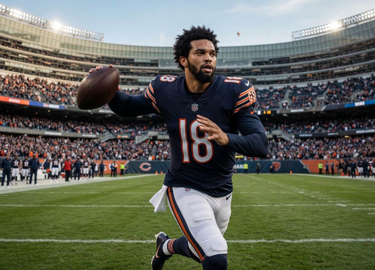 Caleb Williams of the Bears