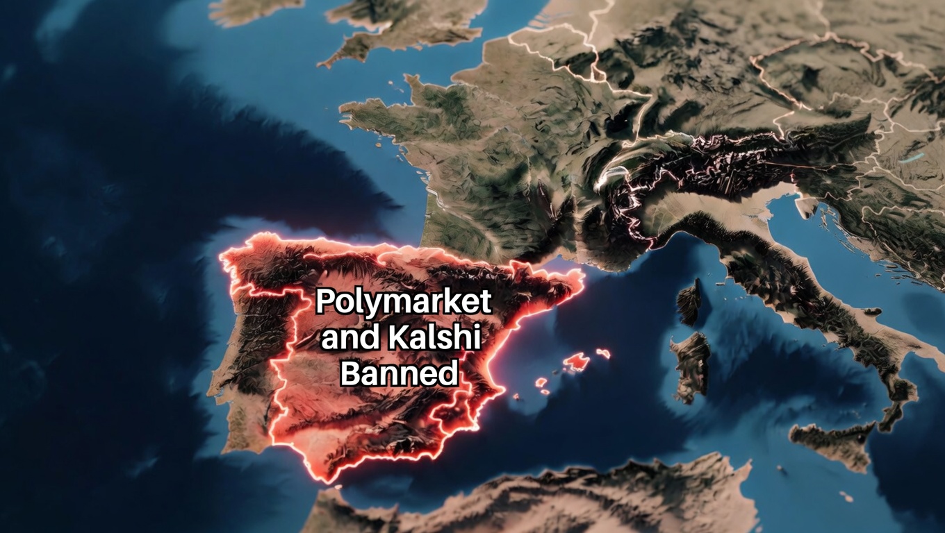 Kalshi and Polymarket banned in Spain