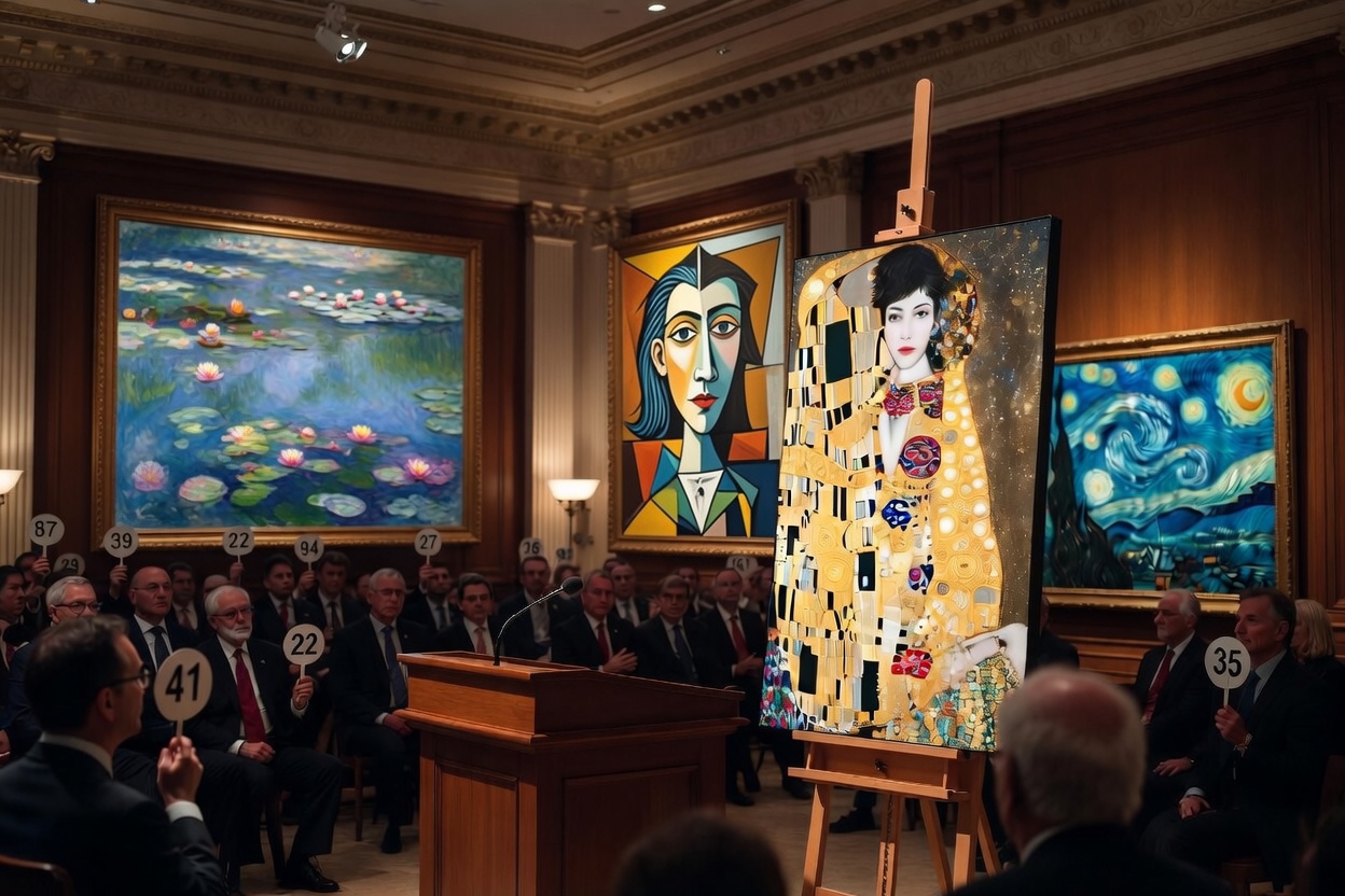 Art auction markets on Kalshi