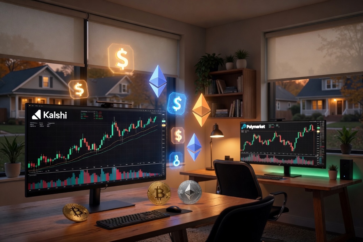 Kalshi Passes Polymarket in Crypto Markets
