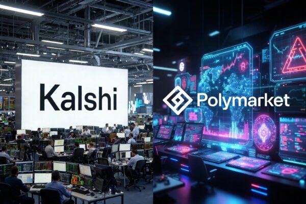 Kalshi vs Polymarket through May 2026