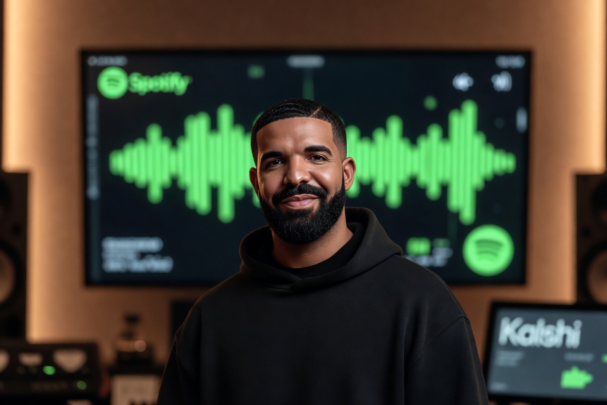 Drake’s Odds to Become 2026 Top Spotify Artist