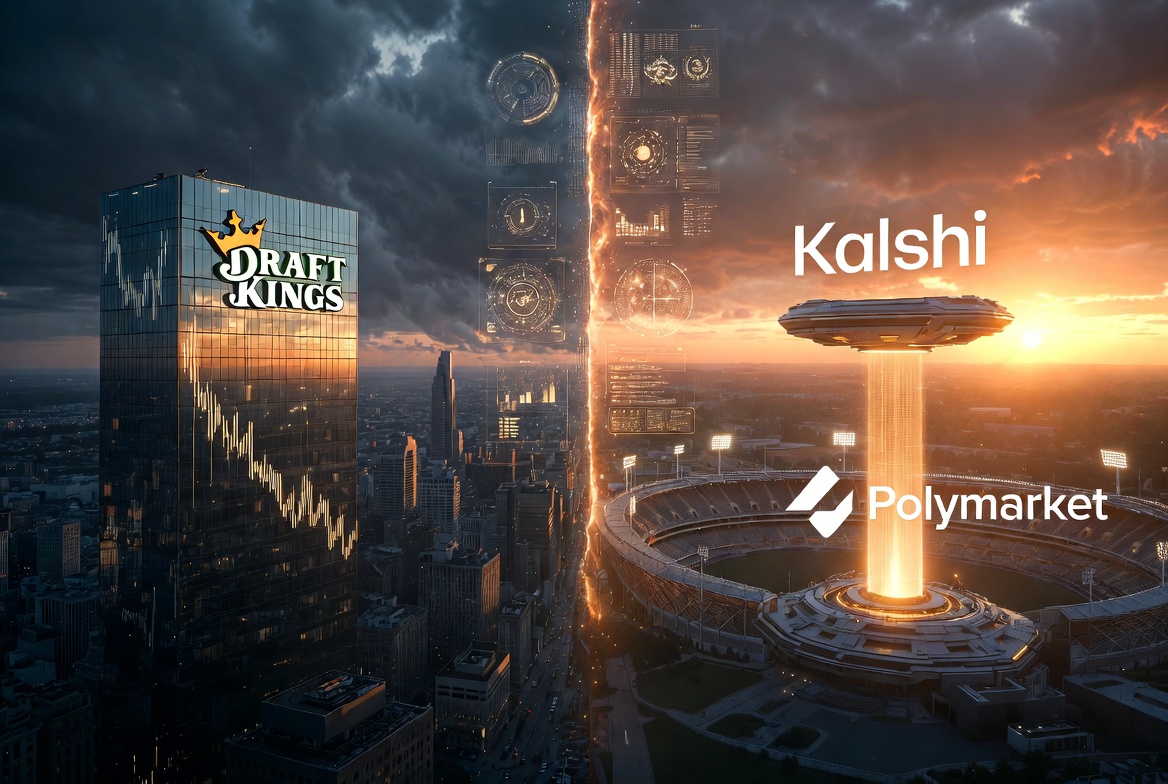 Kalshi and Polymarket threatening DraftKings stock