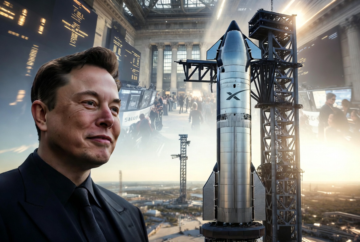 SpaceX IPO launches Musk into Stratosphere