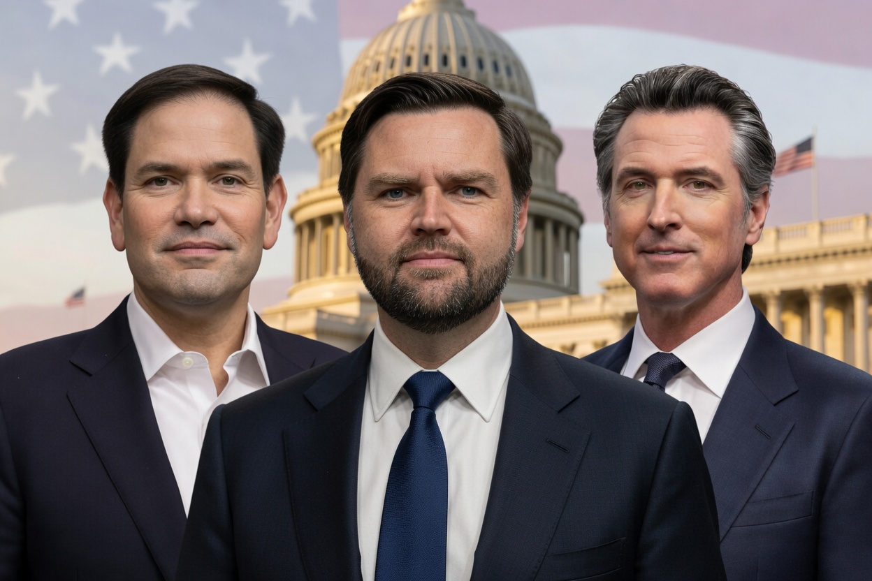 Vance, Rubio, Newsom lead prediction markets for 2028