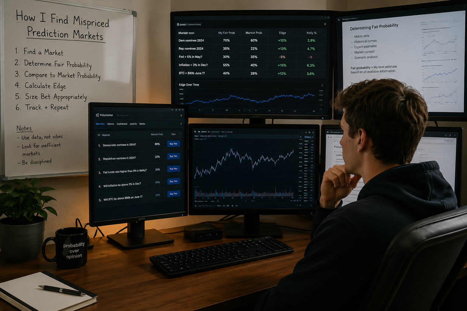 Mispriced Prediction Markets