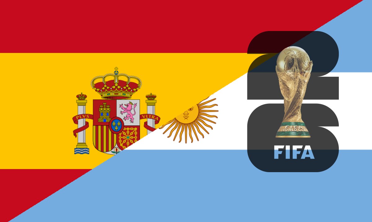 Spain and Argentina FIFA World Cup