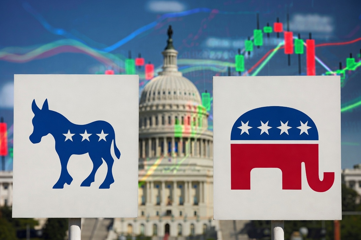 Democrat and Republican “prediction” ETFs