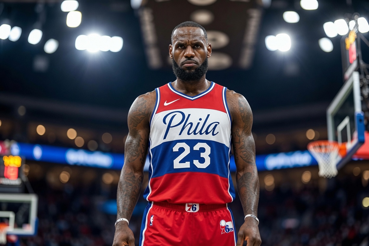 LeBron James 76ers