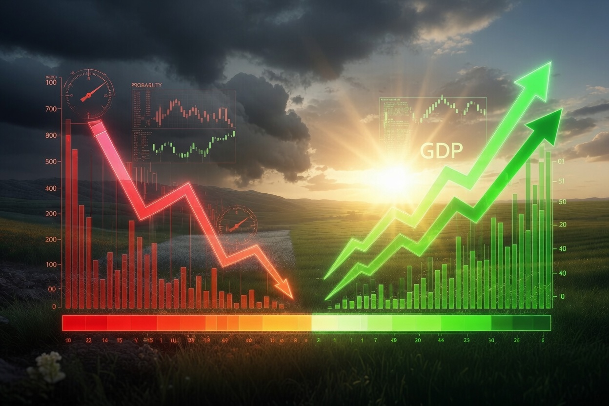 Recession Odds Shrinking on Prediction Markets