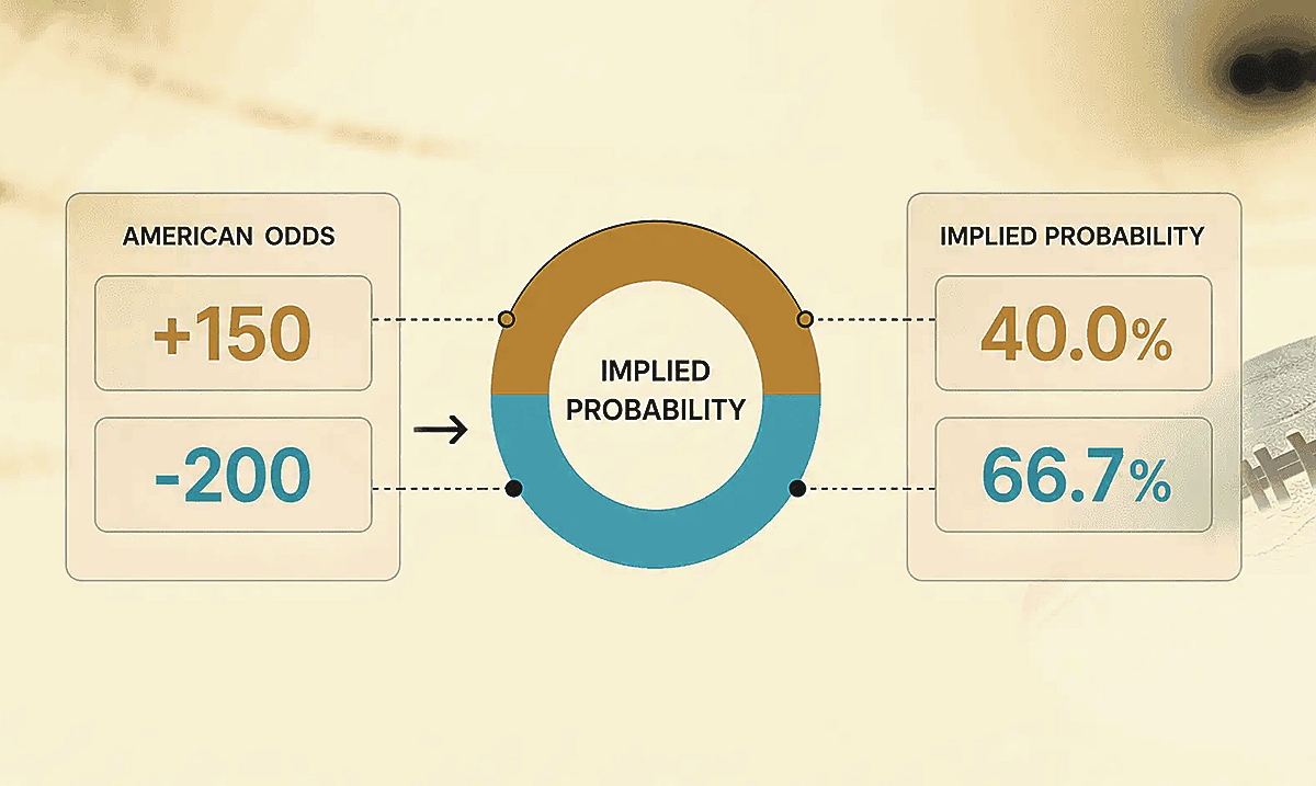 American Odds vs Implied Probabilty