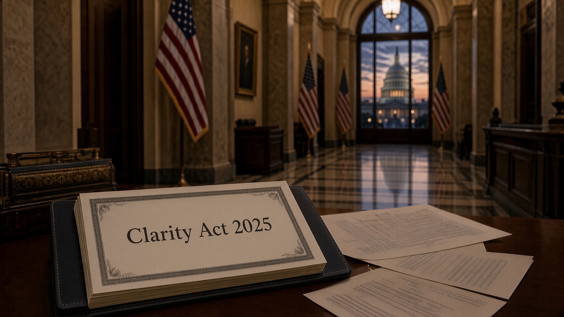 Clarity Act Passage Markets