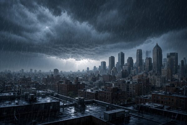 Rain in NYC Totals August 2026