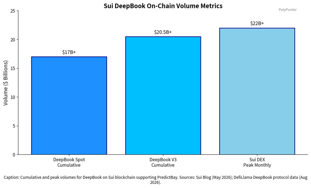 Sui DeepBook On-Chain Volume Metrics
