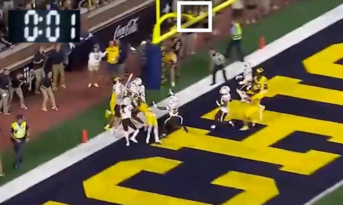 Michigan-Western Michigan Ending