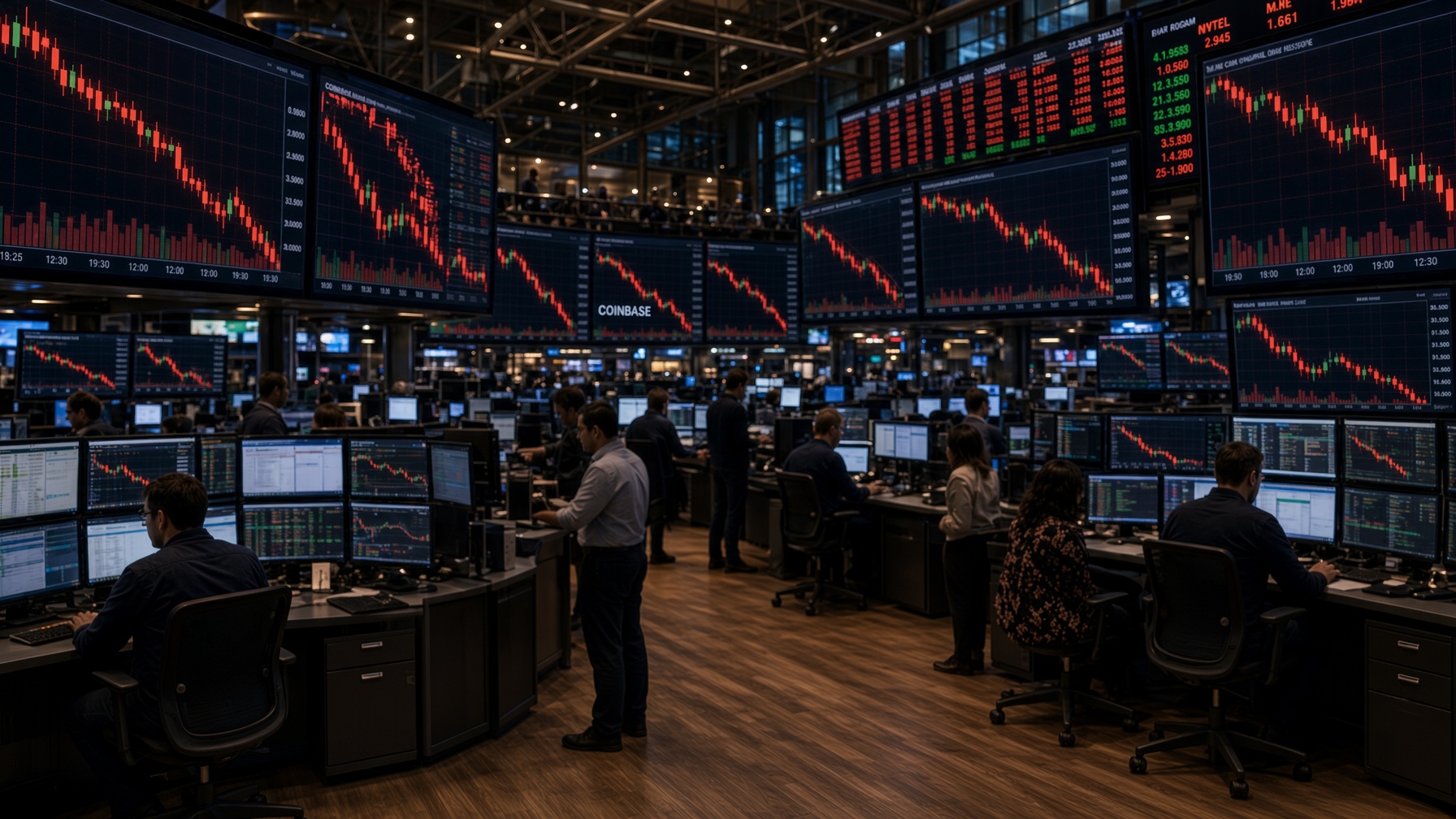 Coinbase Stock Drops With Clarity Cloture Vote