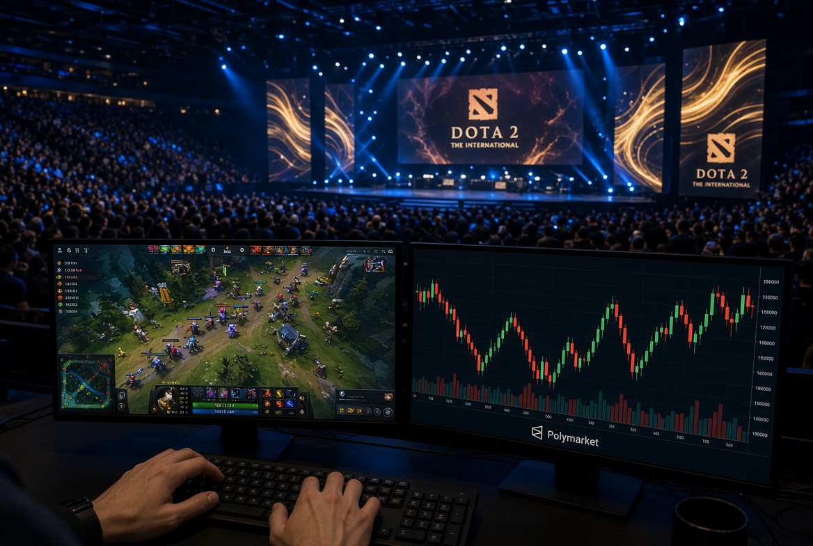 Dota International Tournament and Polymarket
