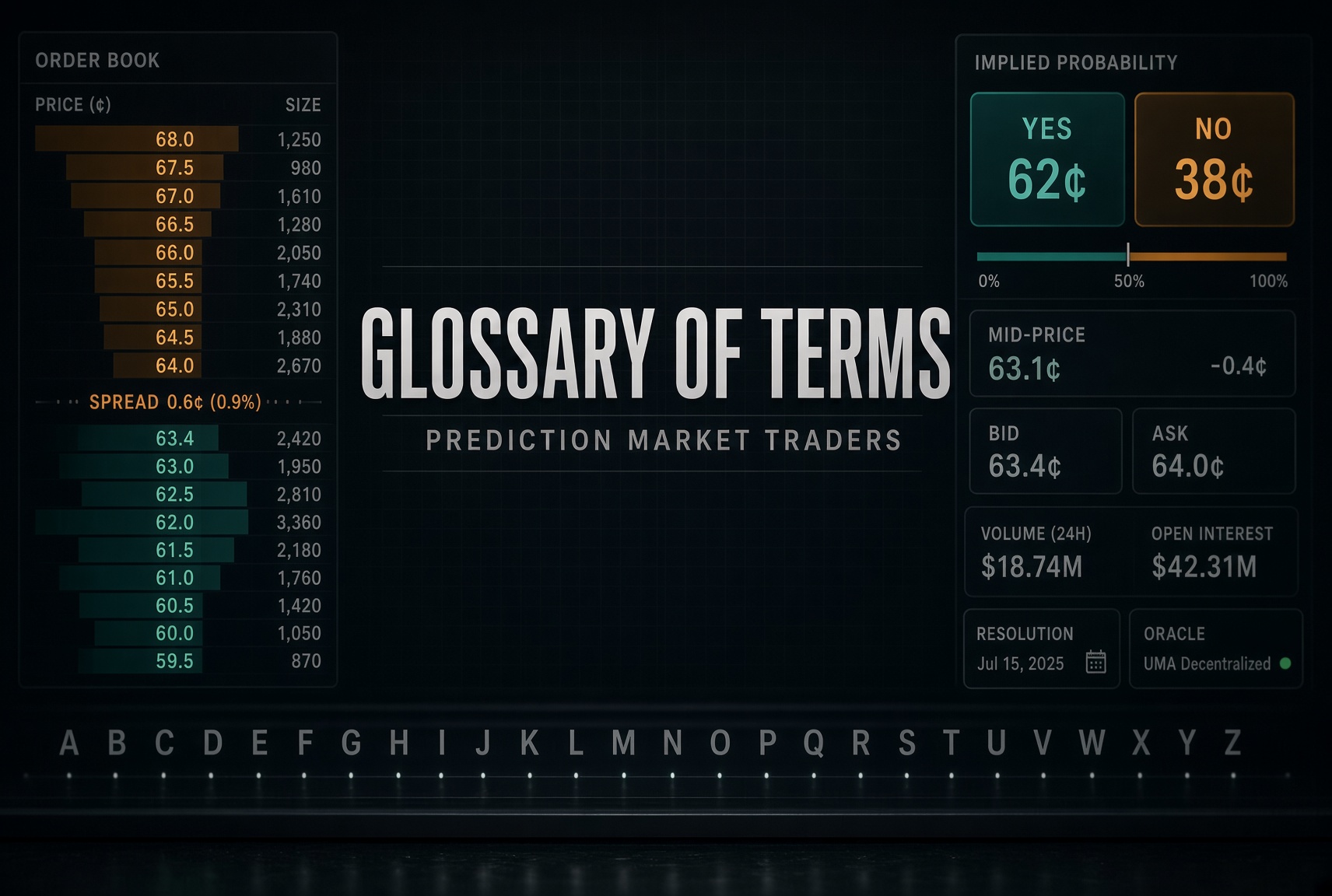 Prediction Market Glossary of Terms