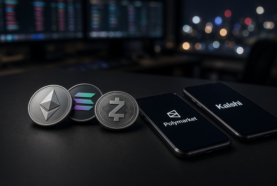 Crypto Pricing on Polymarket and Kalshi