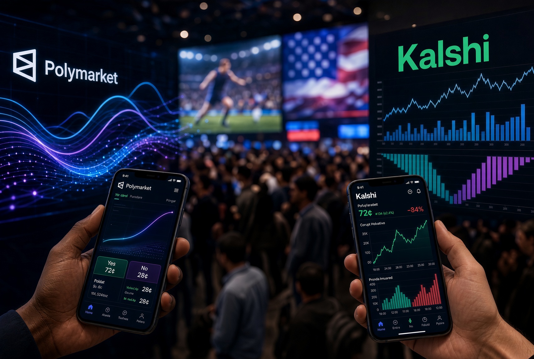 Kalshi vs Polymarket Fees and Transactions